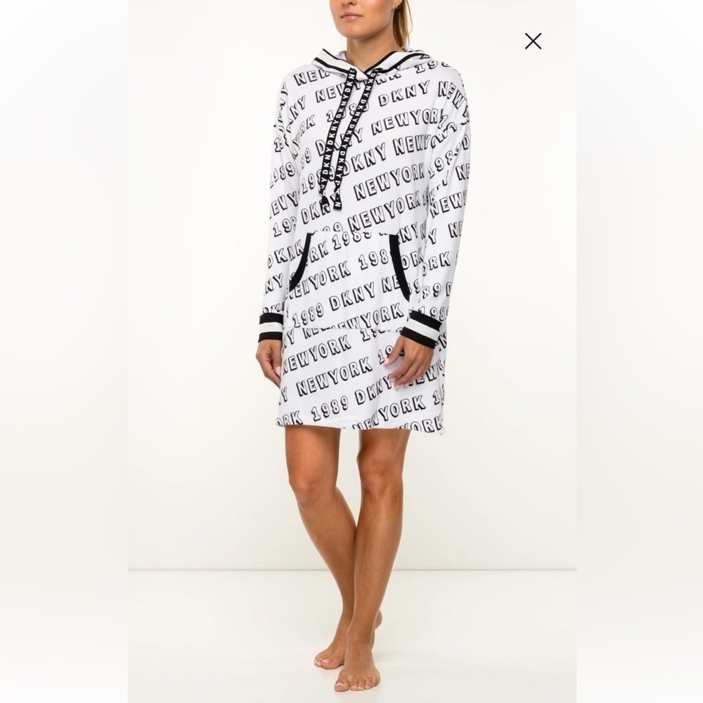 DKNY White Lingerie & Nightwear Sz L